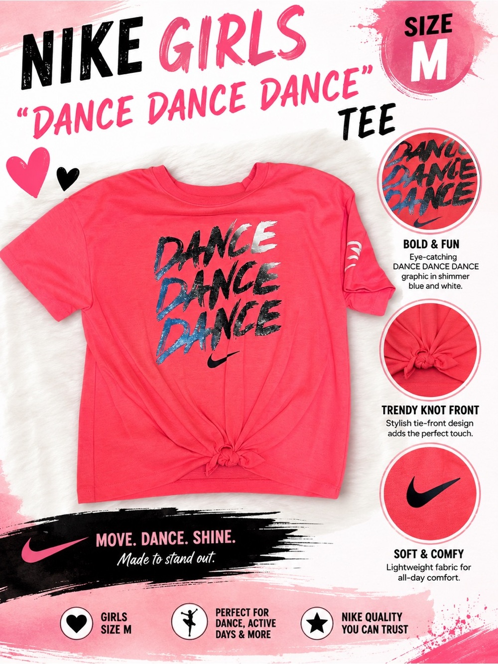 Nike Coral Dance Graphic T-Shirt